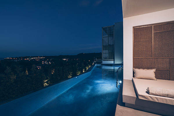 Swim Up Heated Pool Suite
